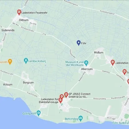 Apartamento Haus Funen Whg 01 Wyk auf Föhr